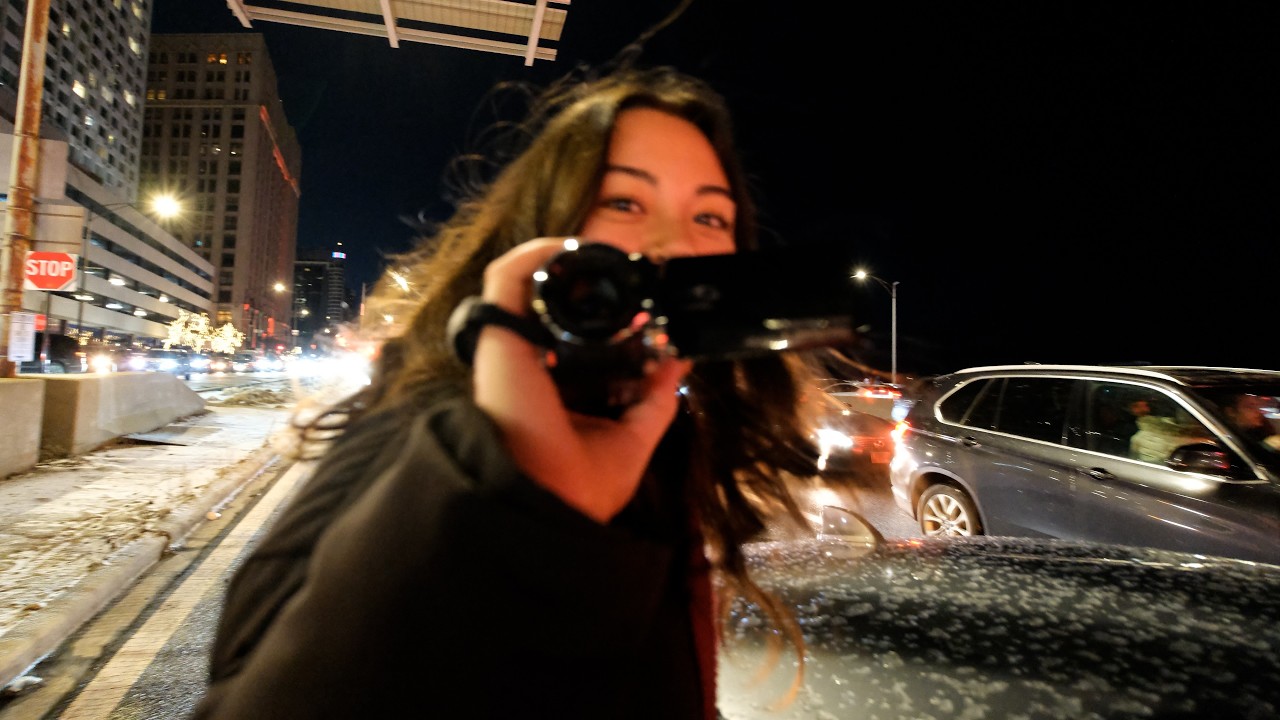 a series of random events on new years eve in chicago