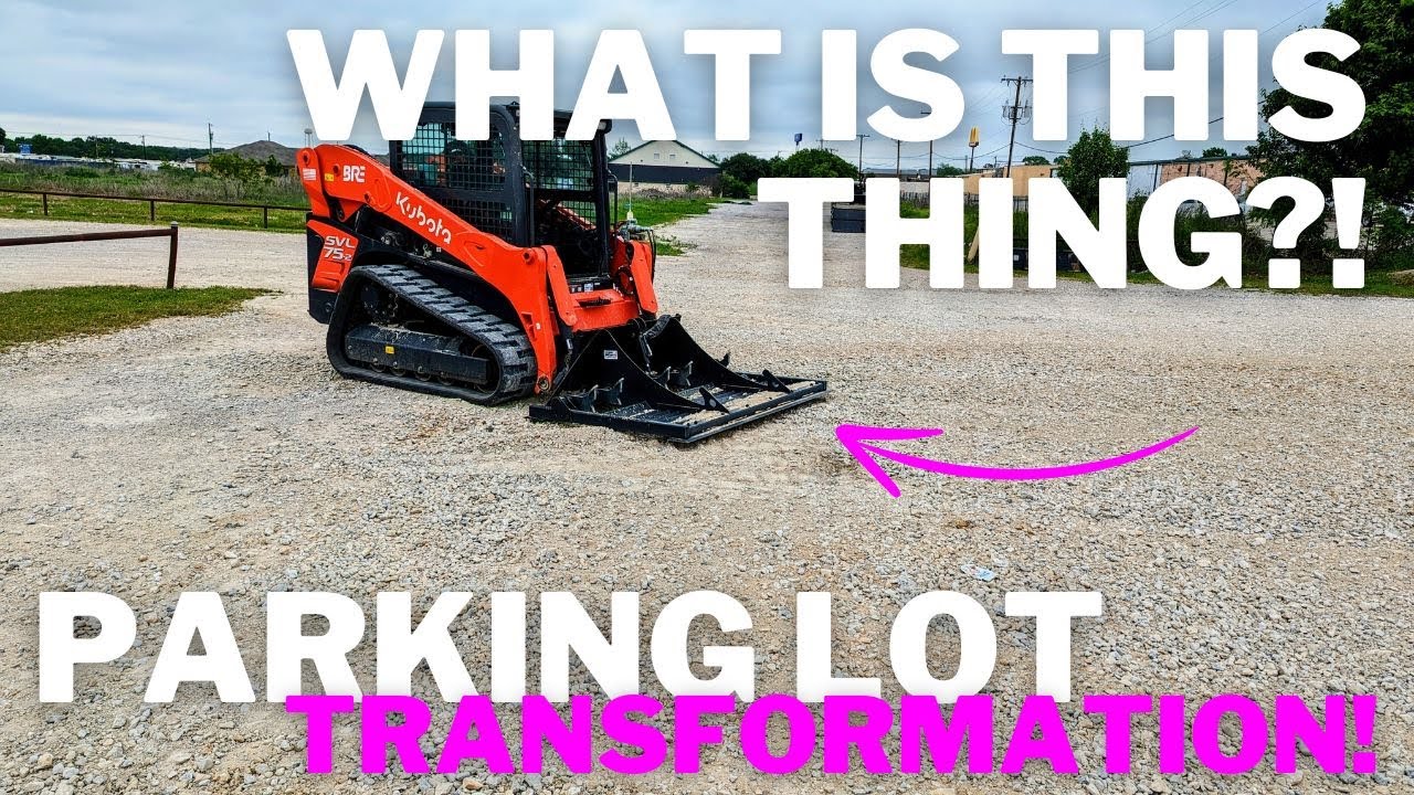 (13) Restaurant Parking Lot Transformation | New Attachment!