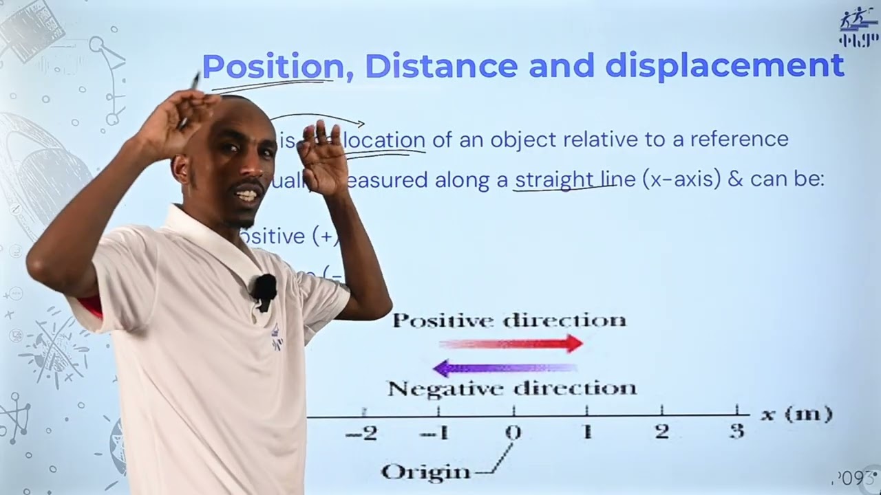 3.1.Position, Distance and Displacement part 1: Physics Grade 9