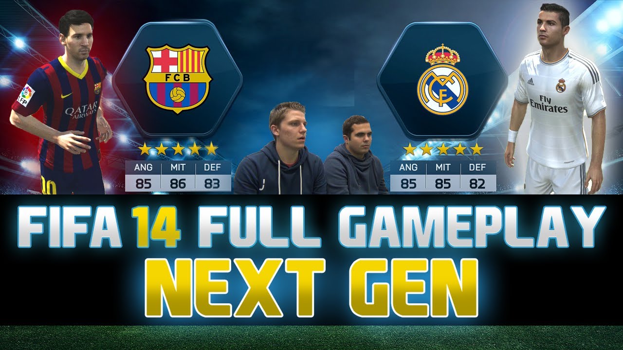 Fifa 14 | FULL Next Gen Gameplay | Barcelona vs. Real Madrid - El Clasico | by PatrickHDxGaming