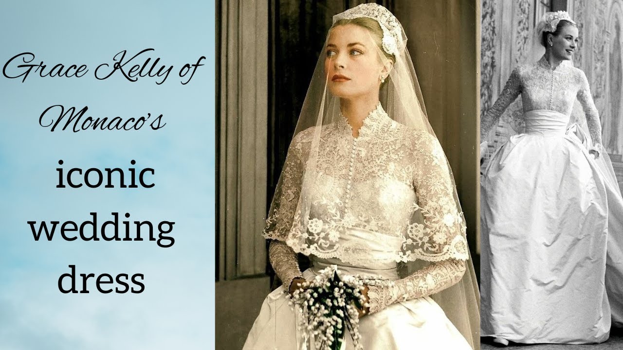 Grace Kelly of  Monaco's iconic wedding dress