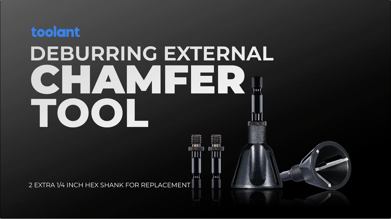 Revolutionize Your Work with toolant's Deburring External Chamfer Tool: Fast, Efficient, Versatile!