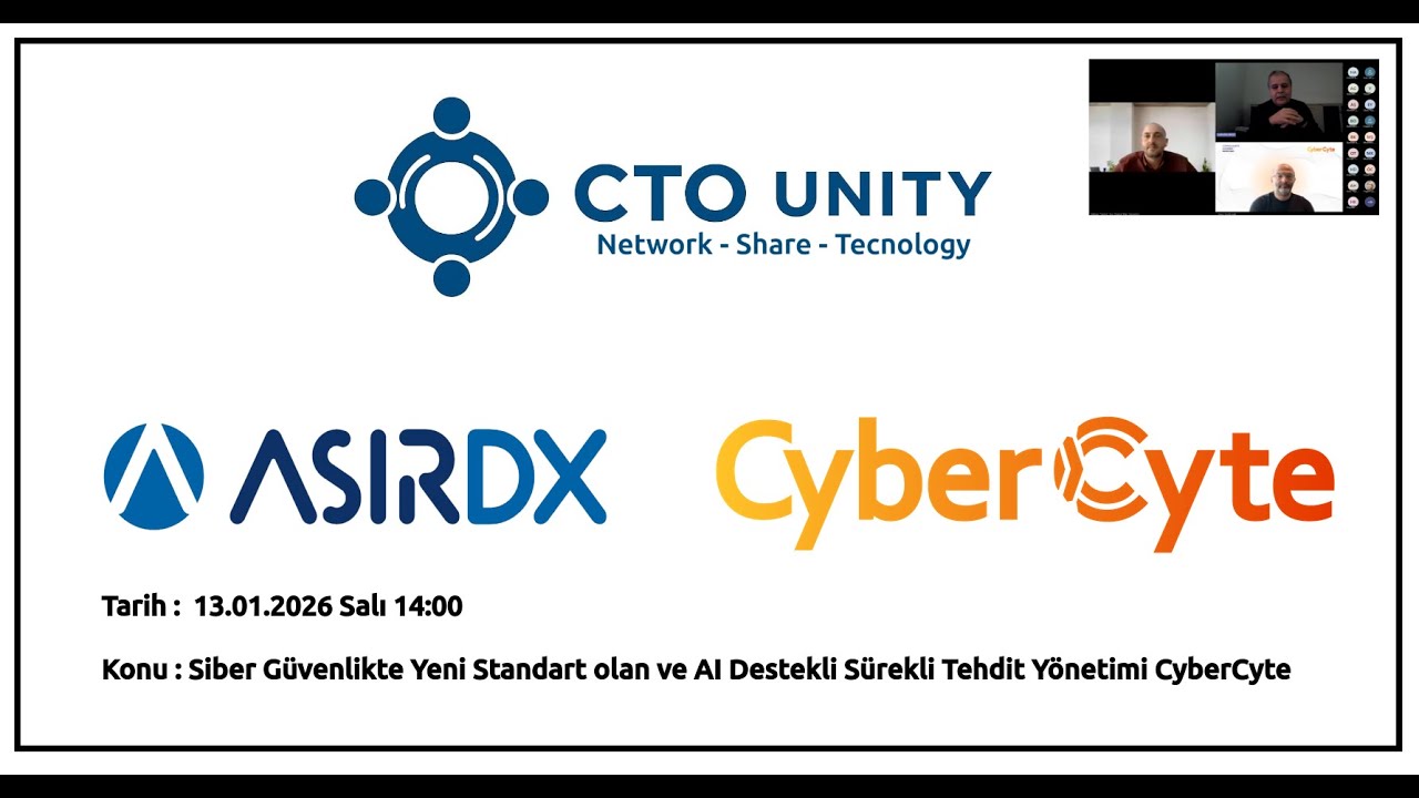 Siber Güvenlikte Yeni Standart - AI Destekli Sürekli Tehdit Yönetimi CyberCyte