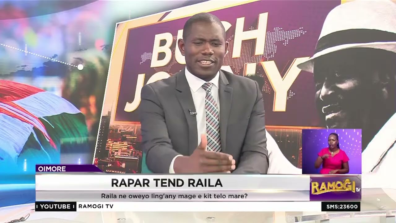 #BuchJopiny:  Twak gi Dr Ouma Oluga ewi rapar tend Raila