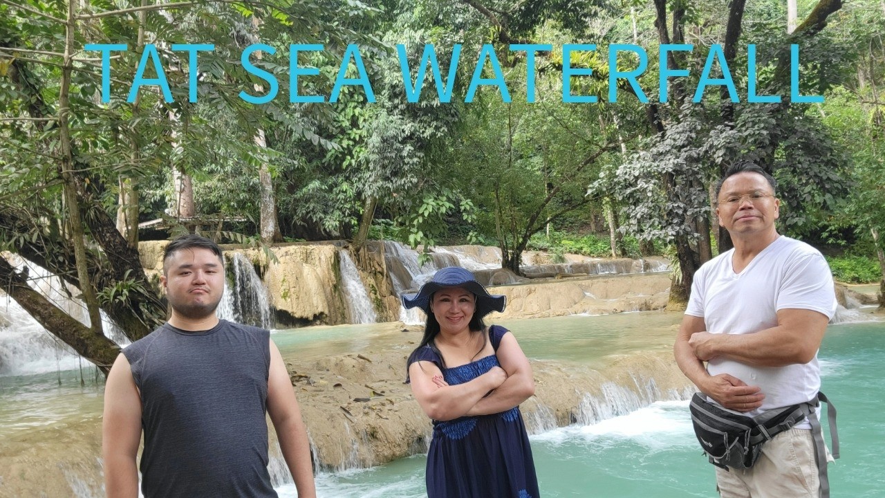 LUANG PRABANG DAY 2 (TAT SEA WATERFALL)