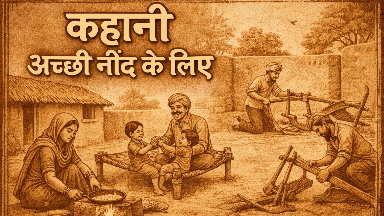 रात की सरसराहट में सुकूनभरी नींद | कहानी अच्छी नींद के लिए | hindi kahani Bedtime story 