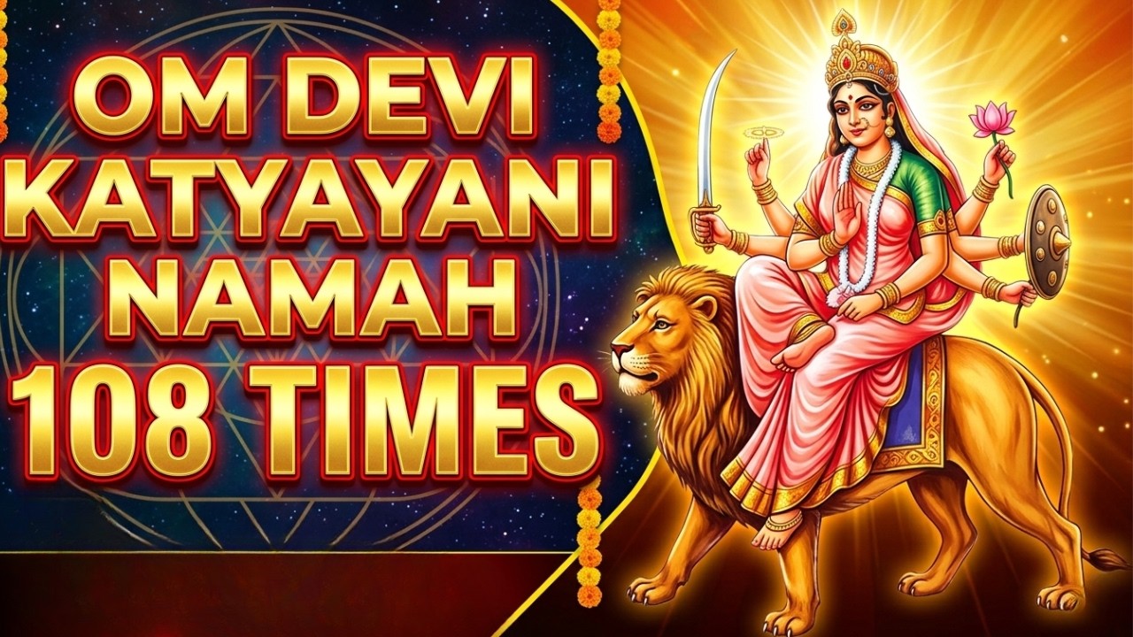 Katyayani Mantra 108 Times | Daily Protection & Positive Energy