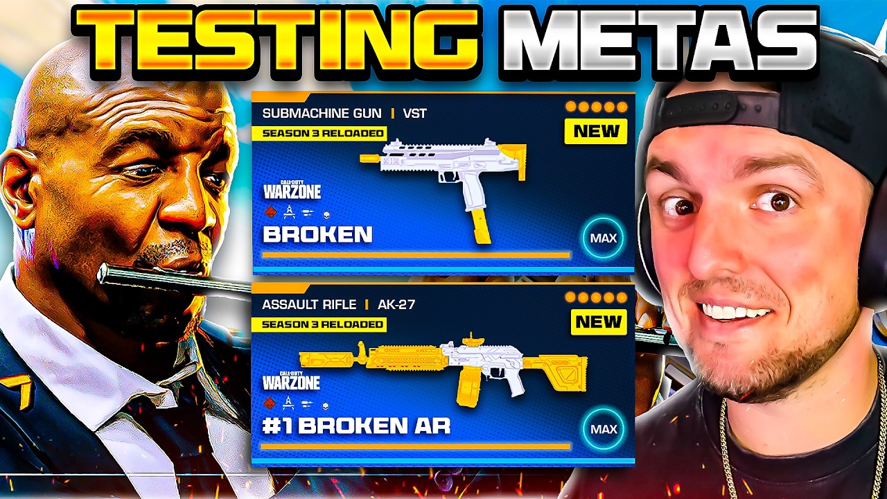 TESTING the TOP 10 *BROKEN* META LOADOUTS in Warzone After the NEW UPDATE (Best Warzone Loadouts)