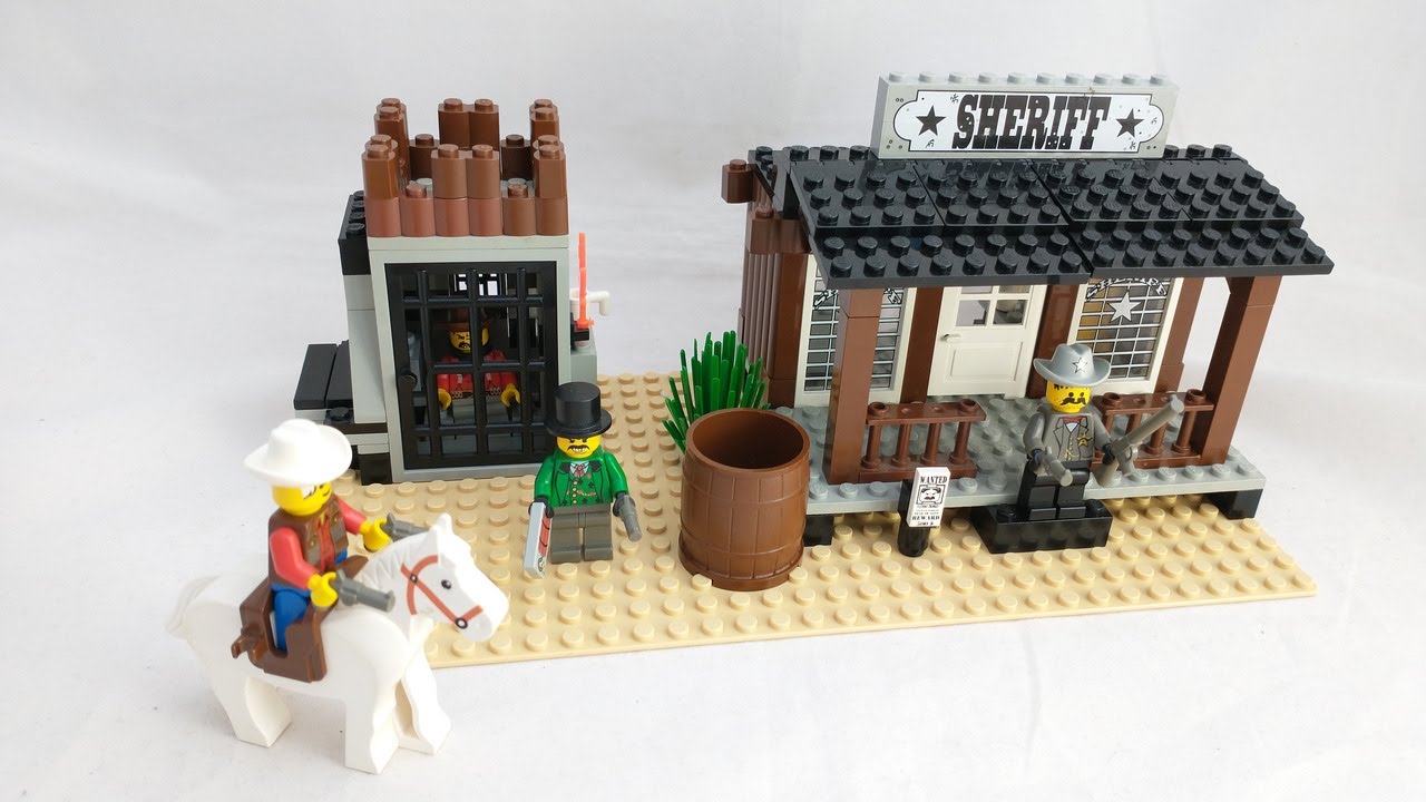 Recenzja - LEGO Western 6755 Sheriff Lock-Up