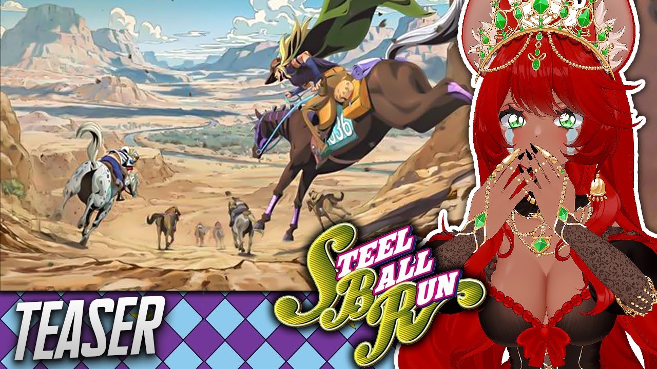 IM CRYING SCREAMING AND CREAMING!! | Jojo Steel Ball Run Teaser Reaction
