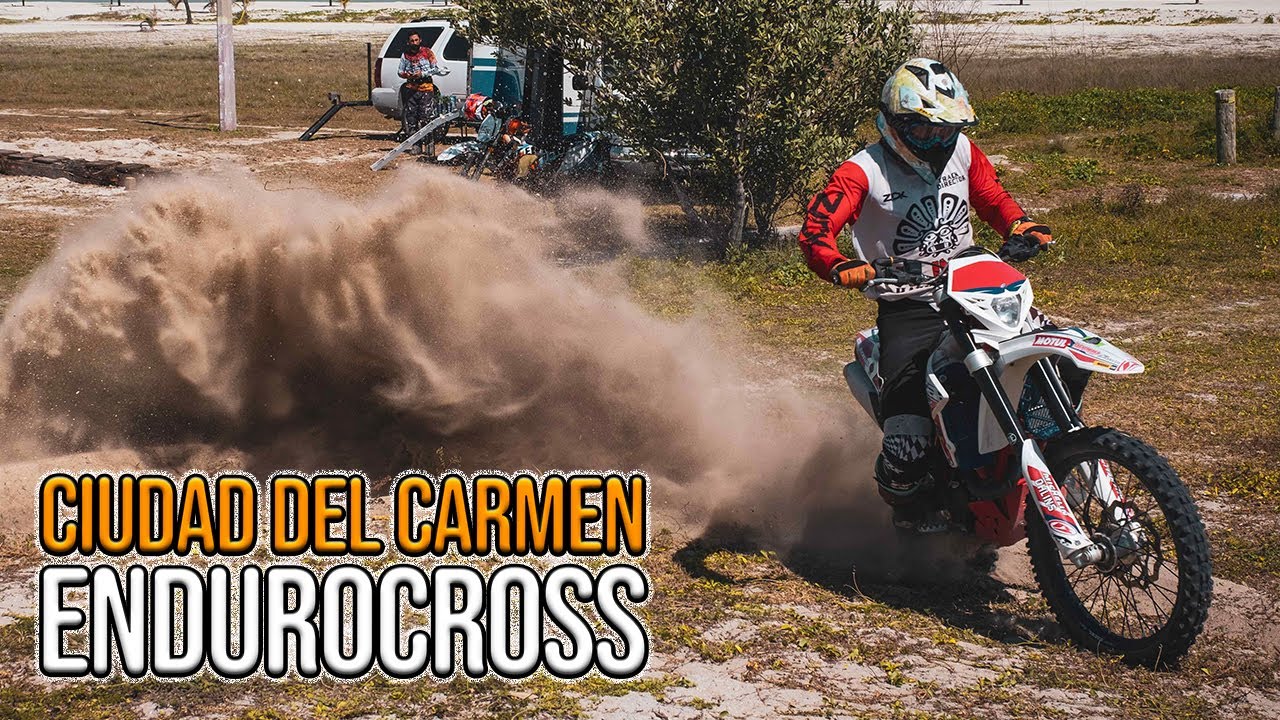 Ripping up the new EnduroCross track in Mexico!