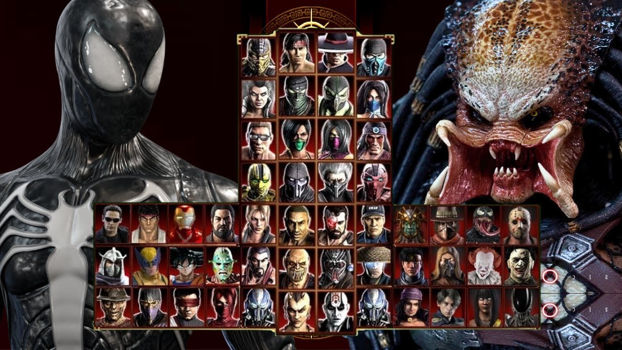Mortal Kombat 9 - SYMBIOTE PETER 🕸 & PREDATOR - Expert Tag Ladder - Gameplay @(1080p) - 60ᶠᵖˢ ✔