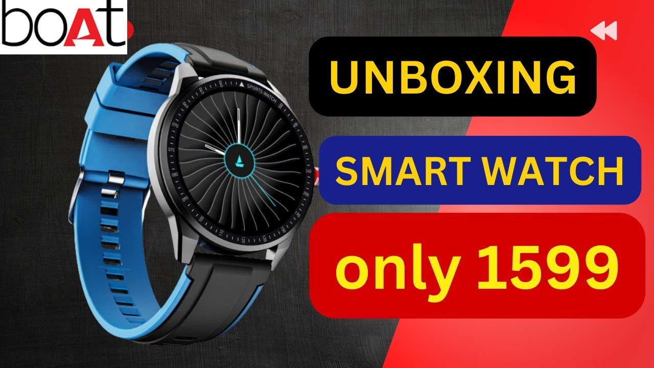 Boat Flash Smart watch Unboxing 🔥 best calling Watch💥