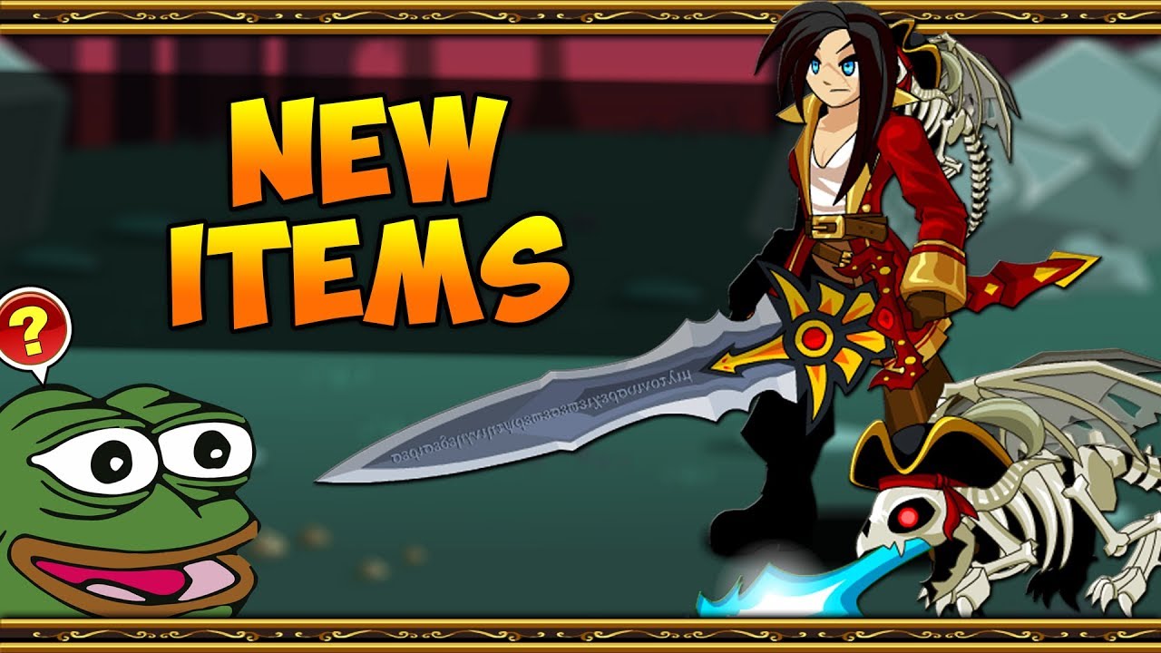 NEW TLAPD ITEMS! AQW AdventureQuest Worlds