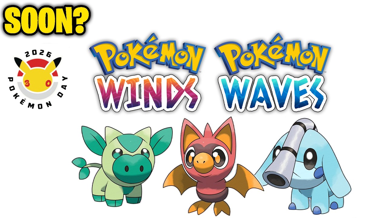 NEW Pokémon Generation 10 STARTERS REVEAL SOON...