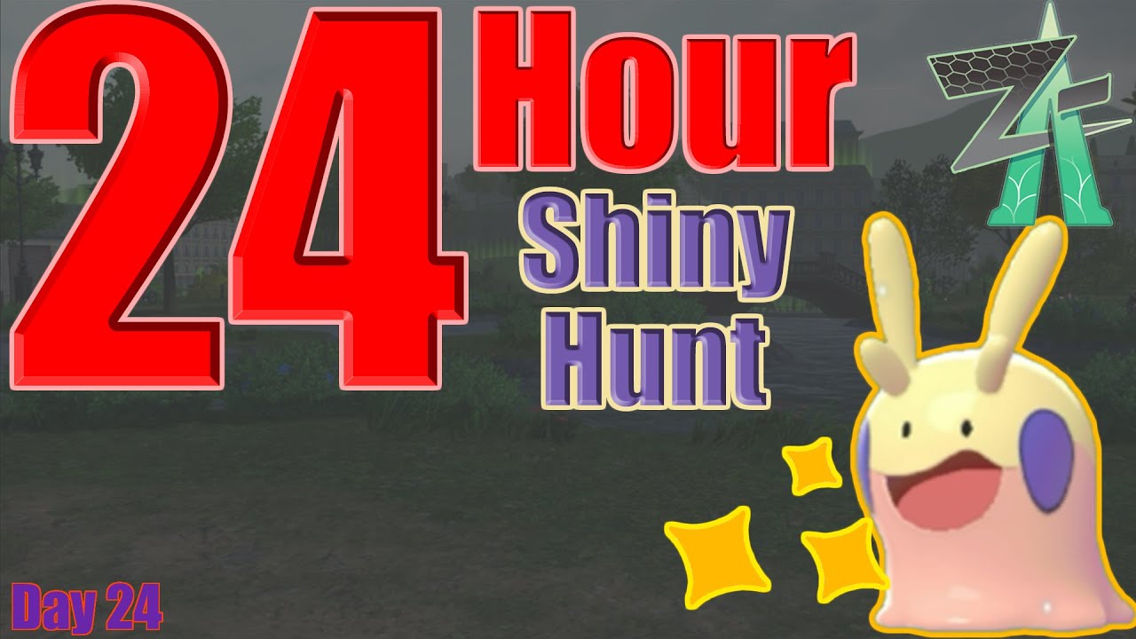 24 Hour Shiny Hunt for Goomy - Vert Sector 6 - Pokémon Legends ZA