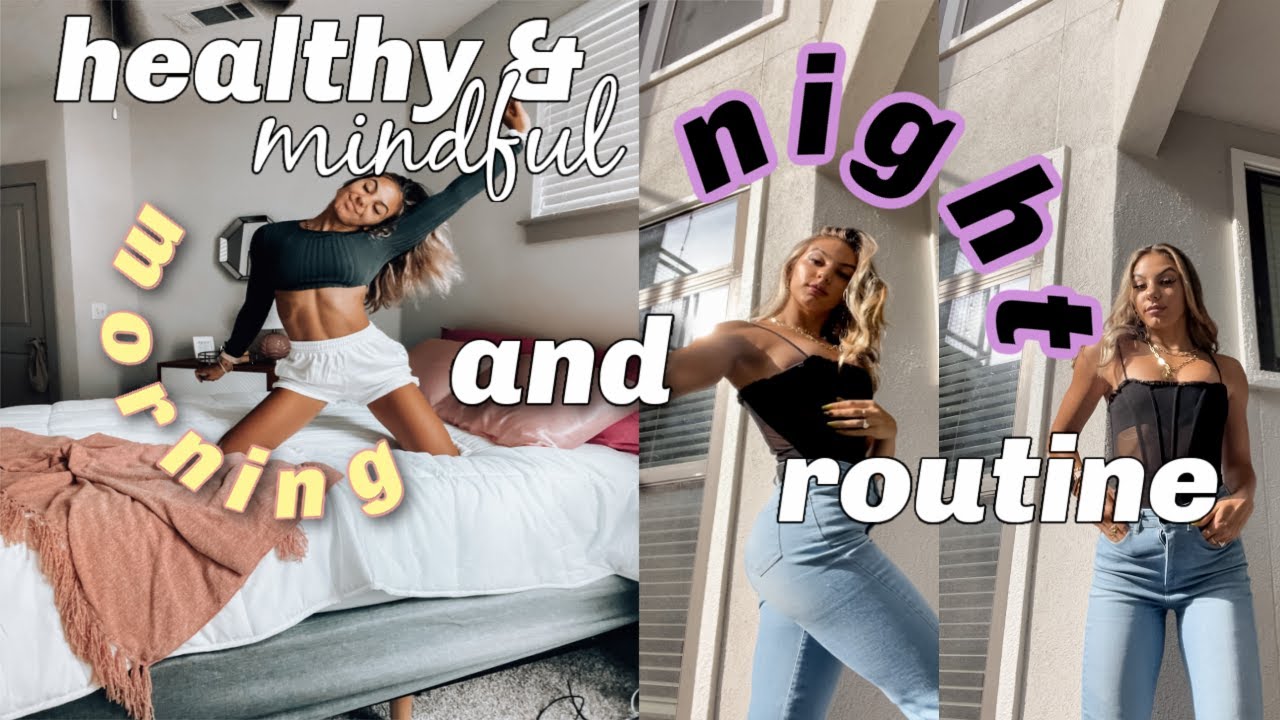 FITNESS INFLUENCER'S MORNING & NIGHT ROUTINE