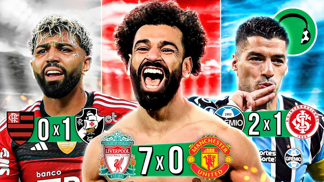 ♫ LIVERPOOL FAZ 7 E HUMILHA MAN UNITED, VASCO CRÉU NO FLAMENGO (e mais!) | Paródia Metflix - MC Poze