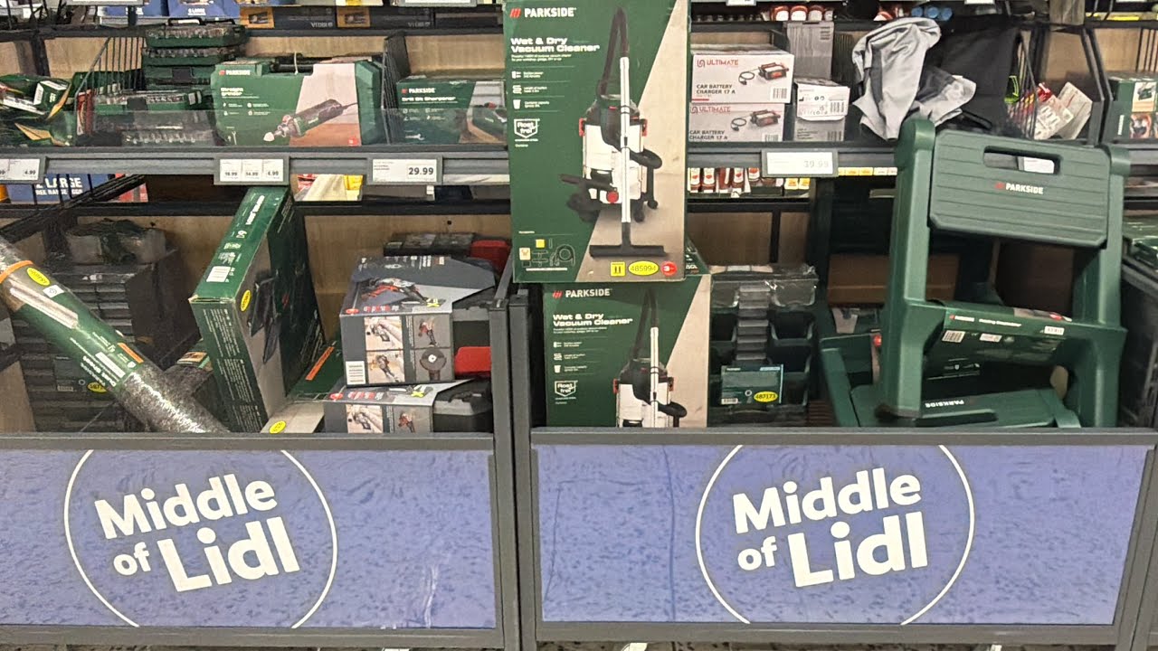 Lidl Parkside New Equipment and Latest Tools Arrivals - 14/01/2026
