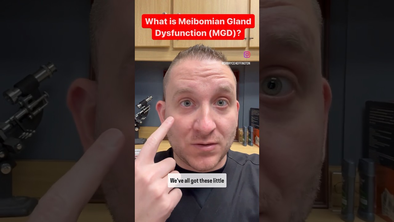 What is Meibomian Gland Dysfunction (MGD)? #health #dry #water #eyes #oil #skin