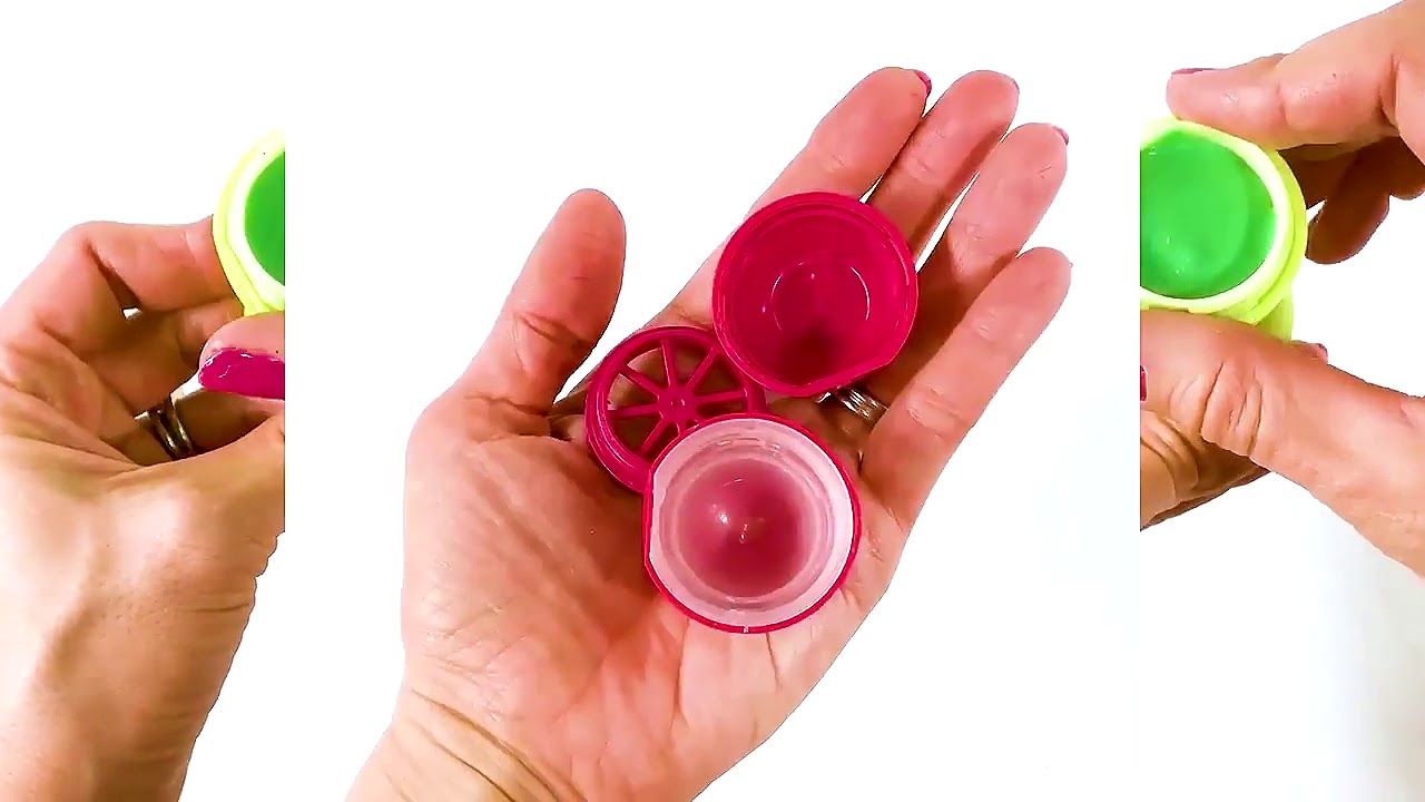 DIY Edible EOS Hacks for Kids! Made with Real Chocolate Candy!  Snack Hack for School!