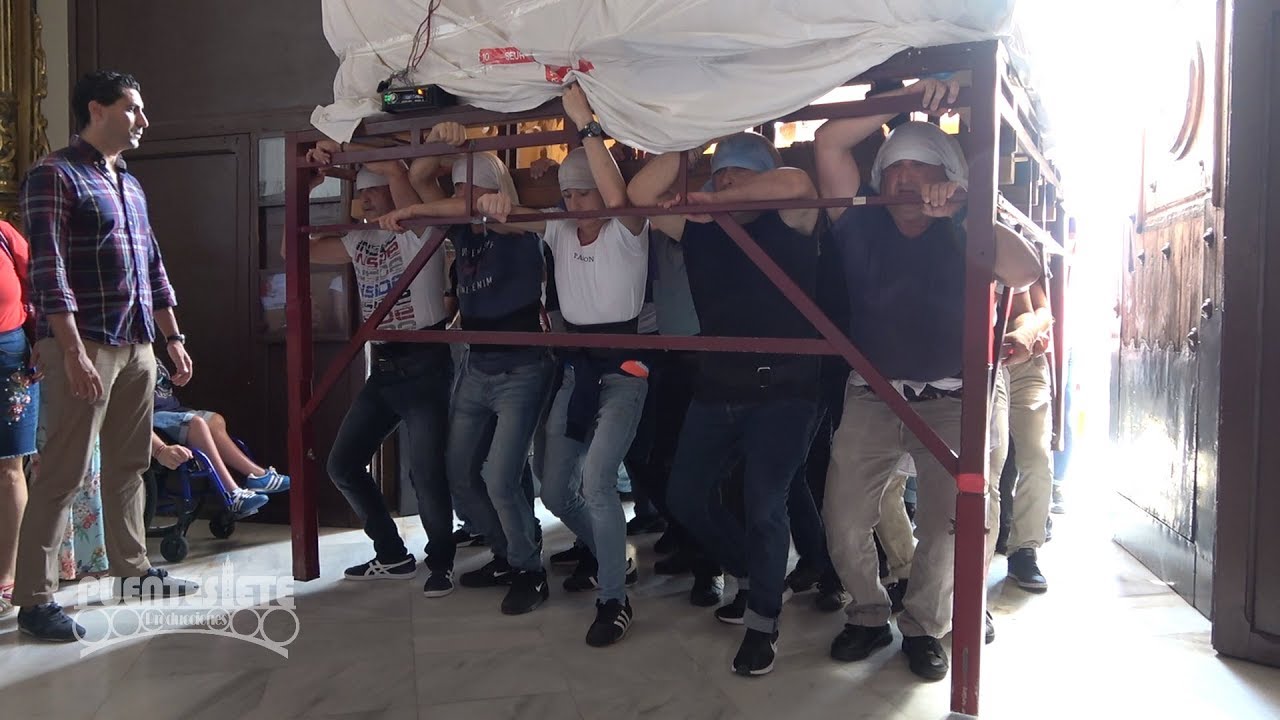 Centenario Pasión de Huelva. Último Ensayo Costaleros y 