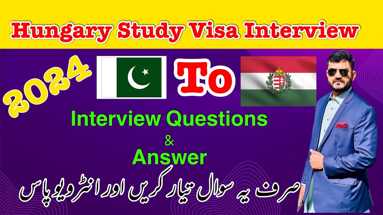 Hungary Student Visa Questions & Answers Visa Interview 2024 #hungary #hungaryvisa #hungarytravel