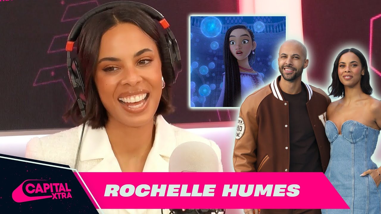 Rochelle Humes on her Cameo in Disney's 'Wish' & How She Met Husband Marvin 💘 | Capital XTRA