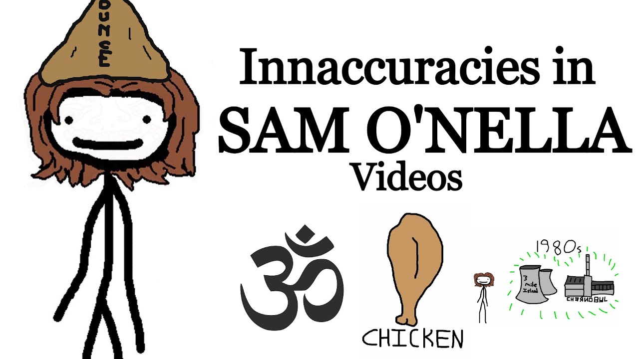 Top 10 Mistakes in Sam O'Nella Academy Videos