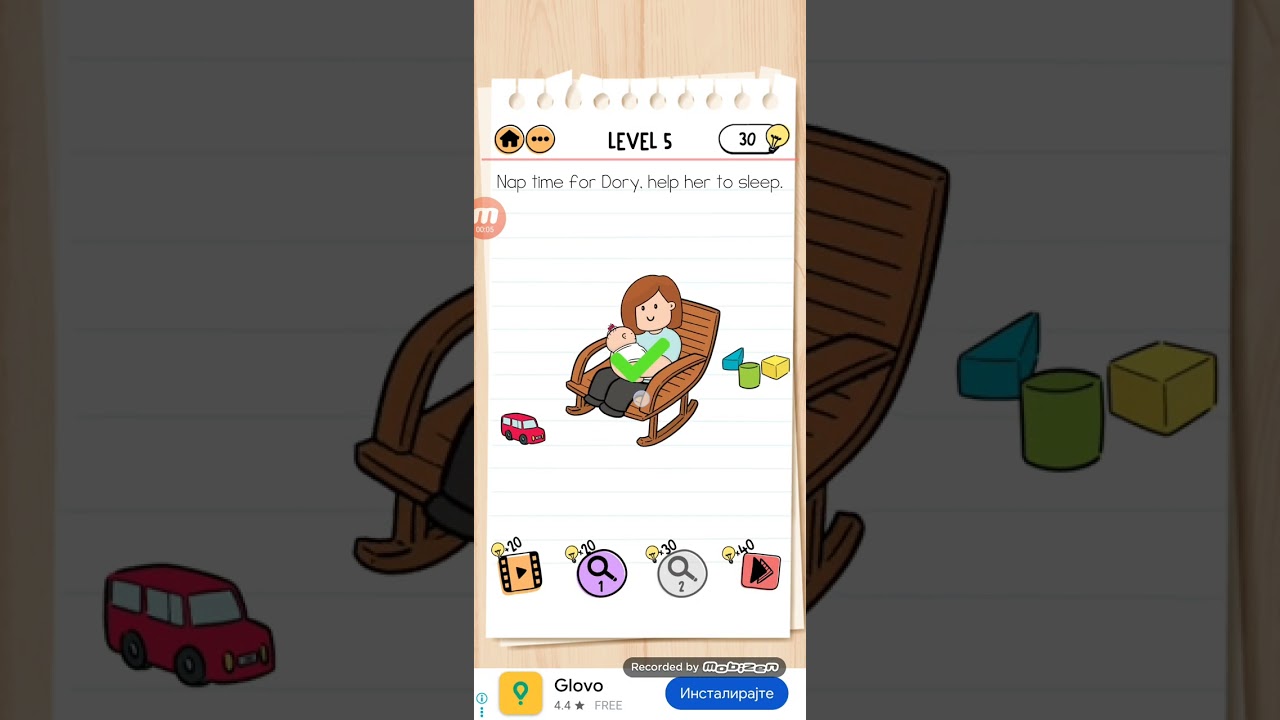 Brain Test 2 Level 5 Walkthrough The McBrain Family #braintest #braintestsolution #games #braingames
