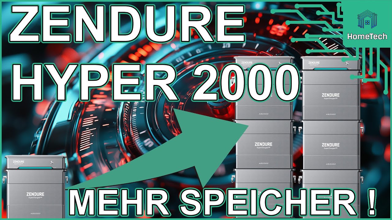 ZENDURE SolarFlow800 Pro + Hyper2000 Akku Upgrade - Mehr Speicher geht immer !