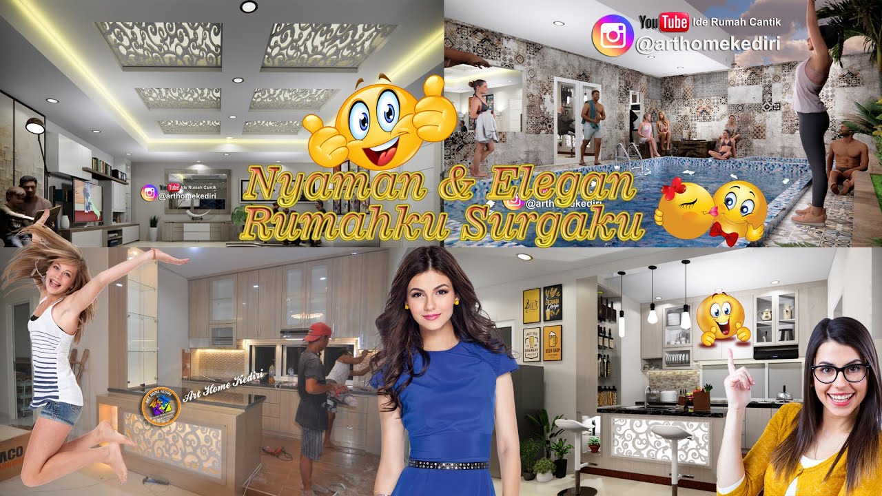 Interior tulungagung-Keindahan rumah impian sang pejuang devisa yang cantik,elegan & menarik.