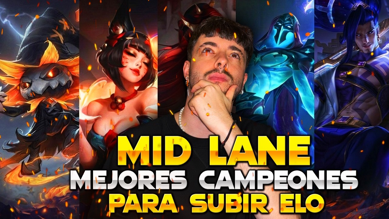 MID LANERS M&Aacute;S ROTOS para SUBIR DE ELO 🔥