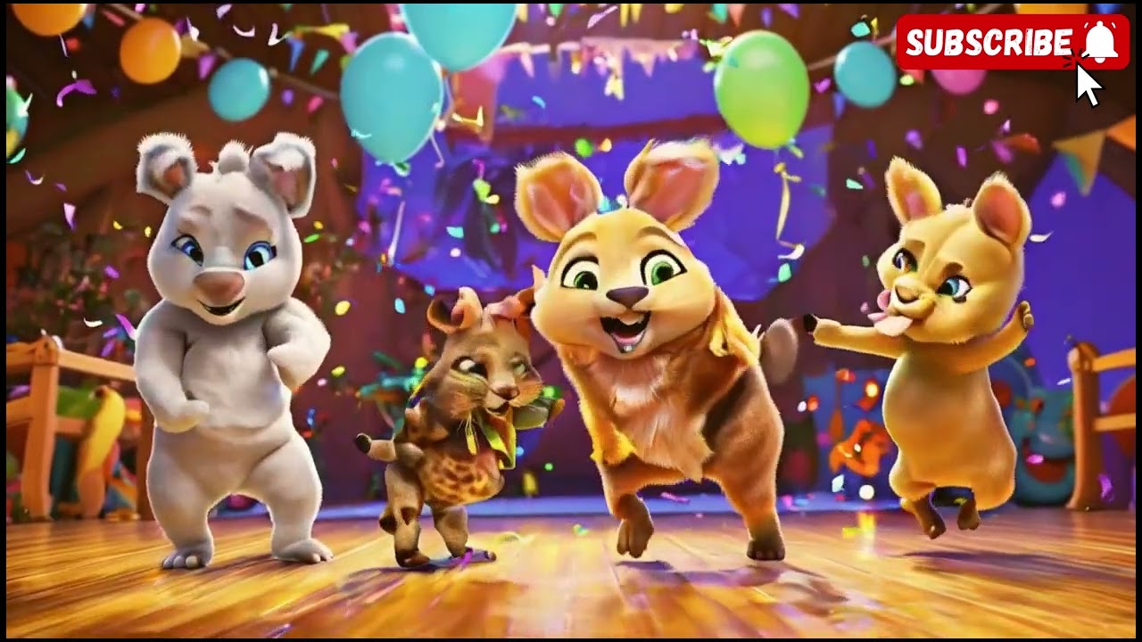The Animal Groove Fest: A Wild Dance Party | English Cartoon Stories and Videos for Babies & Kids