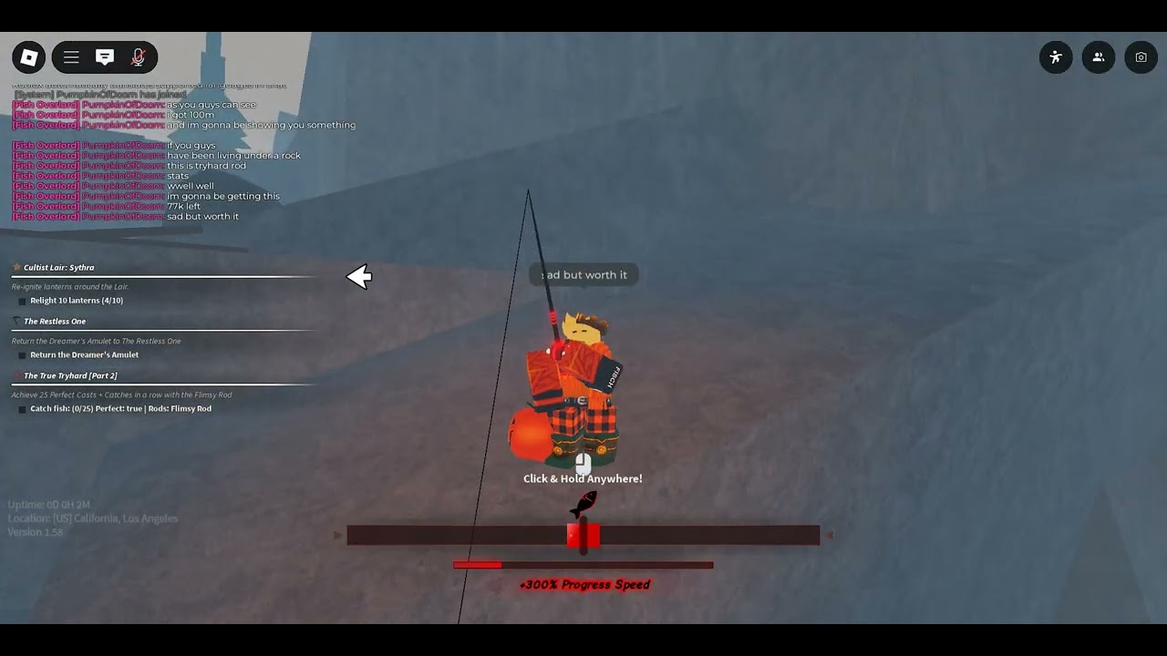 Roblox tryhard rod