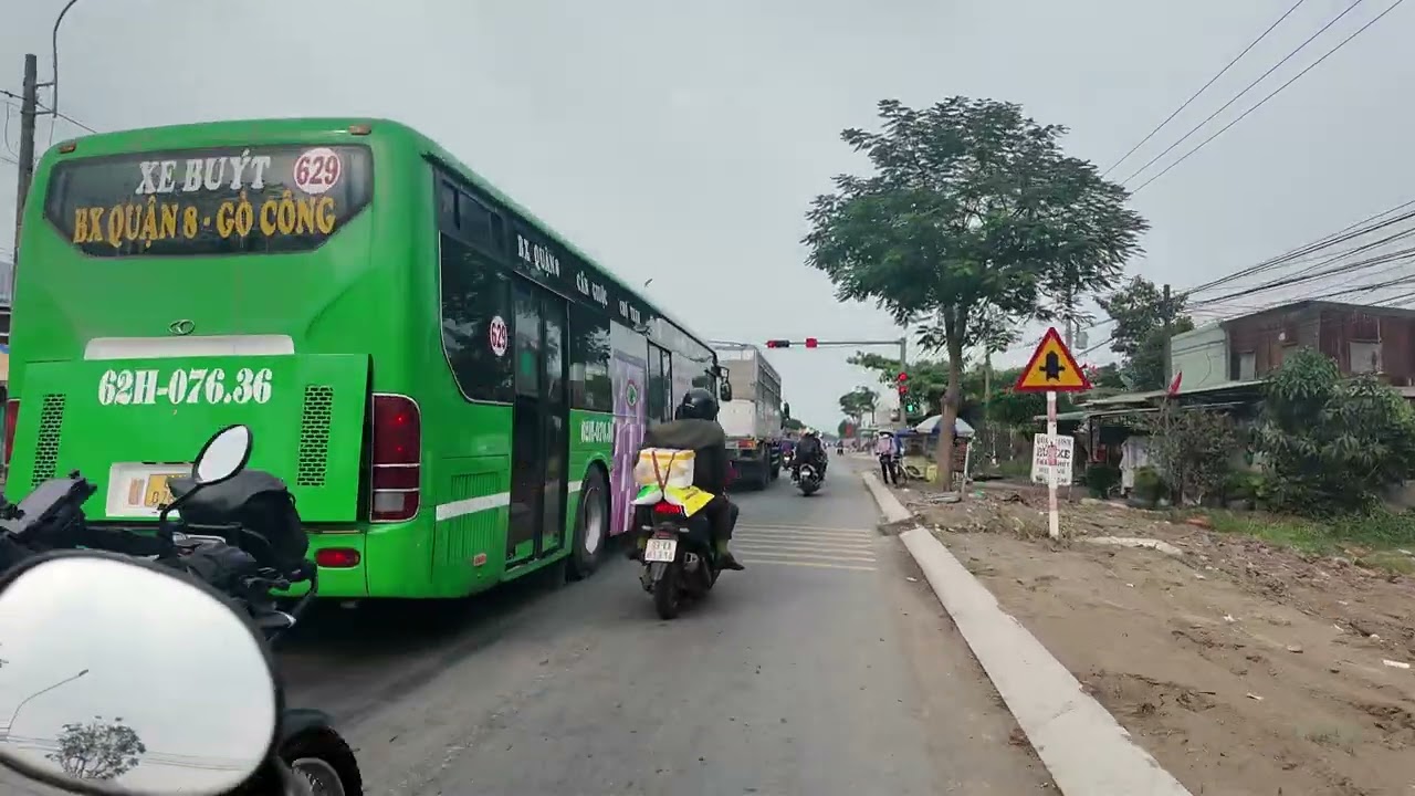 TỪ THỊ TRẤN CẦN ĐƯỚC ĐẾN CẦU BÀ CHIÊM NHÀ BÈ 