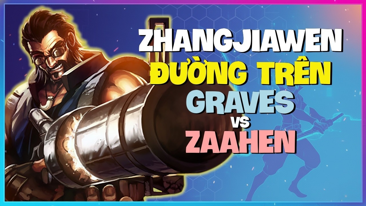 Rank 1 Graves : Gã Này Đang HỦY DIỆT Zaahen Tại Rank Thách Đấu - Vietsub