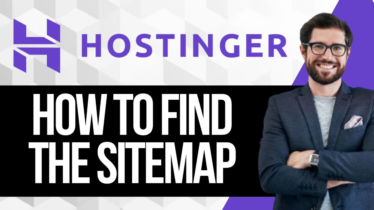 Как найти карту сайта в конструкторе сайтов Hostinger