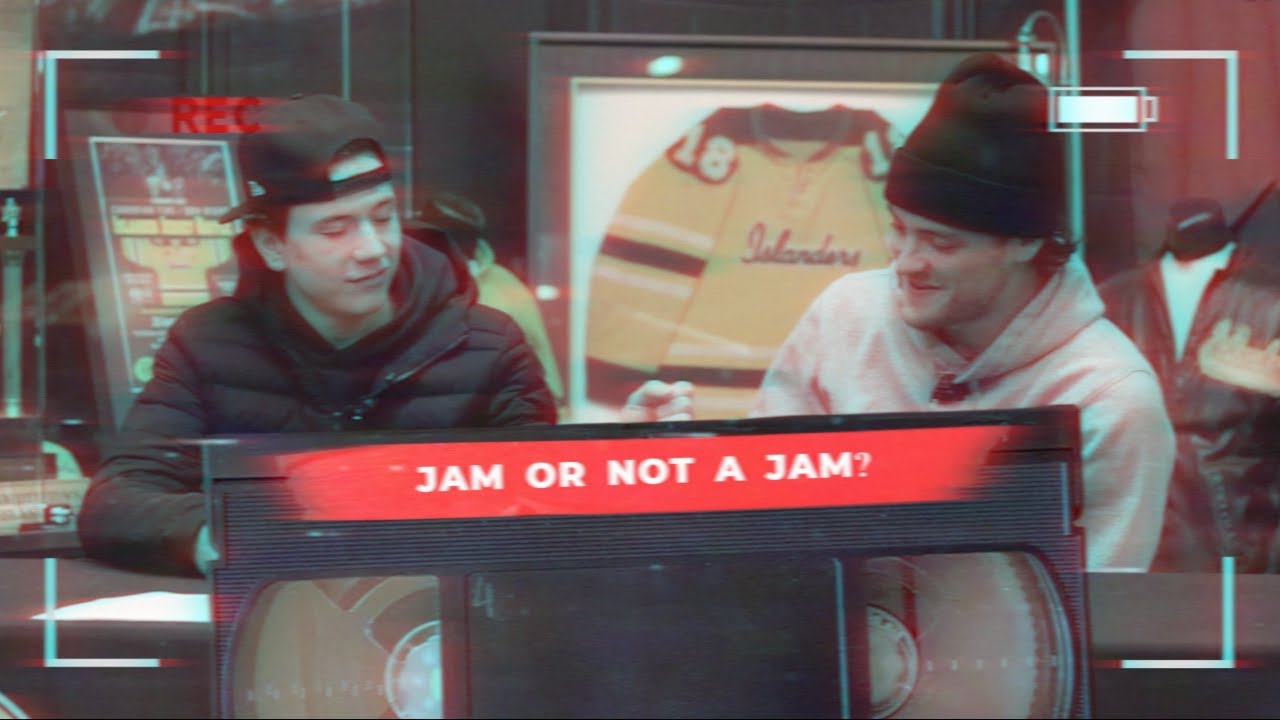 Jam or Not a Jam?! Ft. Islanders' Matt Butler & Simon Hughes