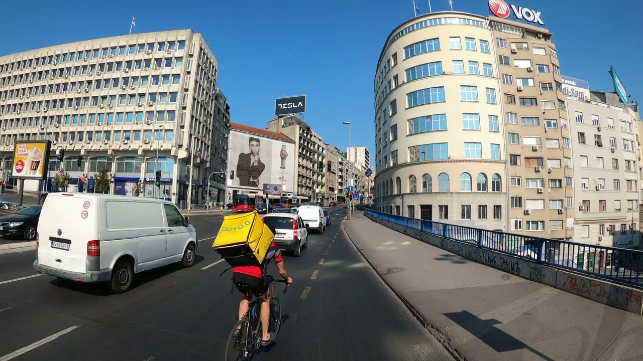 Vožnja kroz Beograd na 38 Celzijusa GSP Linija 77 Bežanijska Kosa /Bolnica/ - Zvezdara
