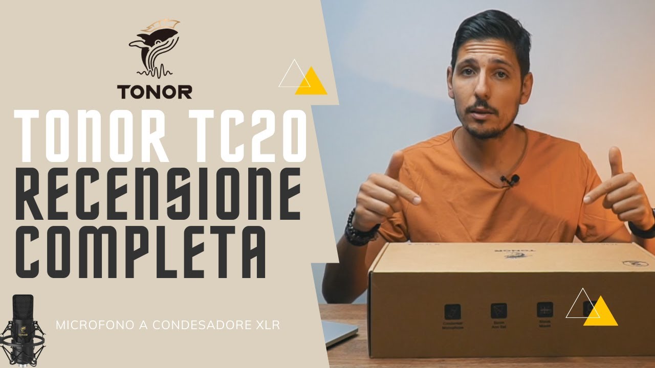 Unboxing | Microfono a condensatore Tonor TC20: ecco la mia recensione!