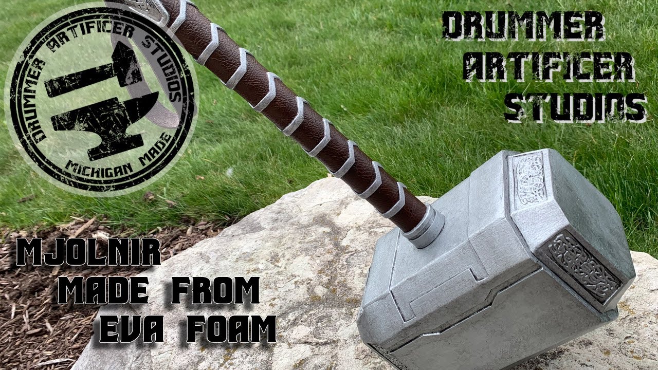 Mjolnir (Thor's Hammer) Made From EVA Foam