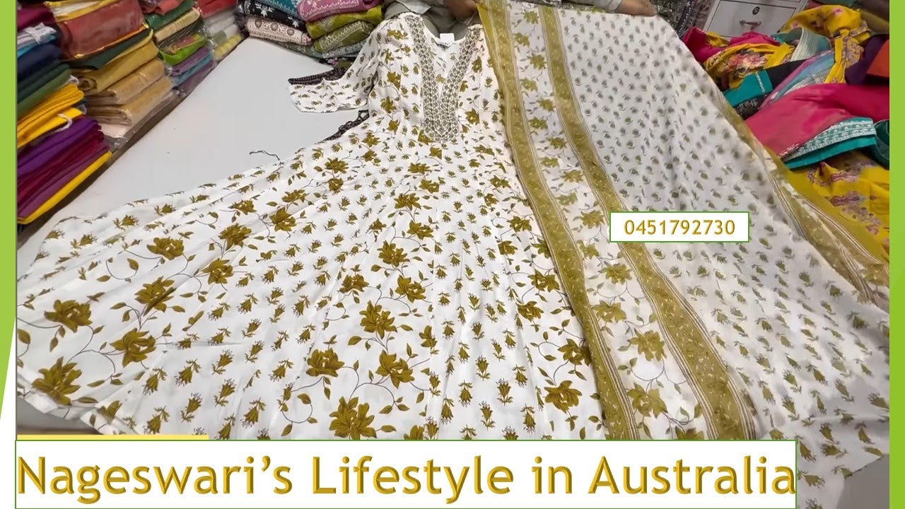 Jaipur Cotton Anarkali dress collections