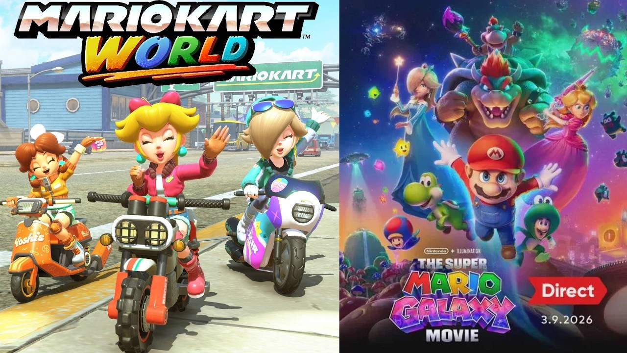 🔴LIVE Mario Kart World With Viewers + Super Mario Galxy Movie Direct! Come Join and Relax (Vertical)