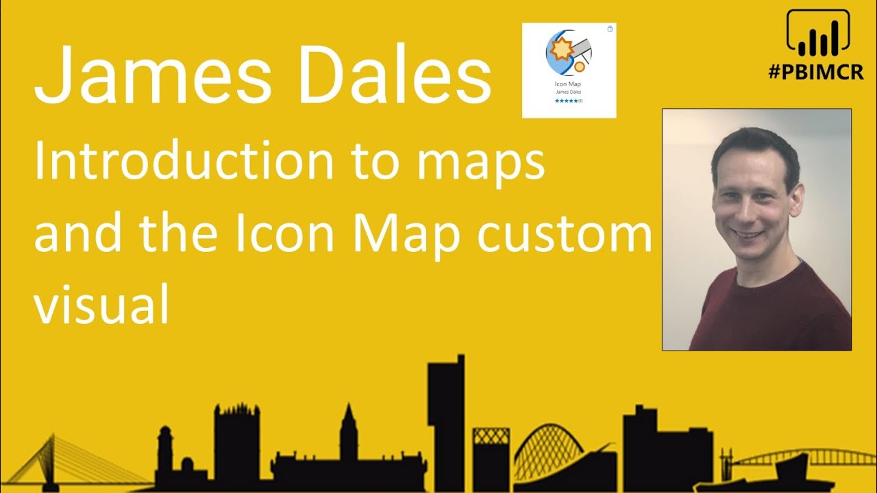 PBIMCR - James Dales introduces us to Maps in Power BI