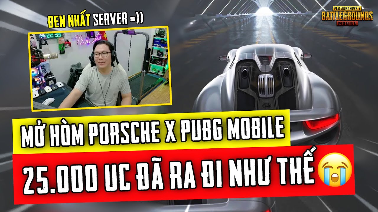 MỞ HÒM PORSCHE PUBG PC QUÁ ĐỎ, TÔI QUA MỞ BẢN MOBILE VÀ CÁI KẾT! Nam Art
