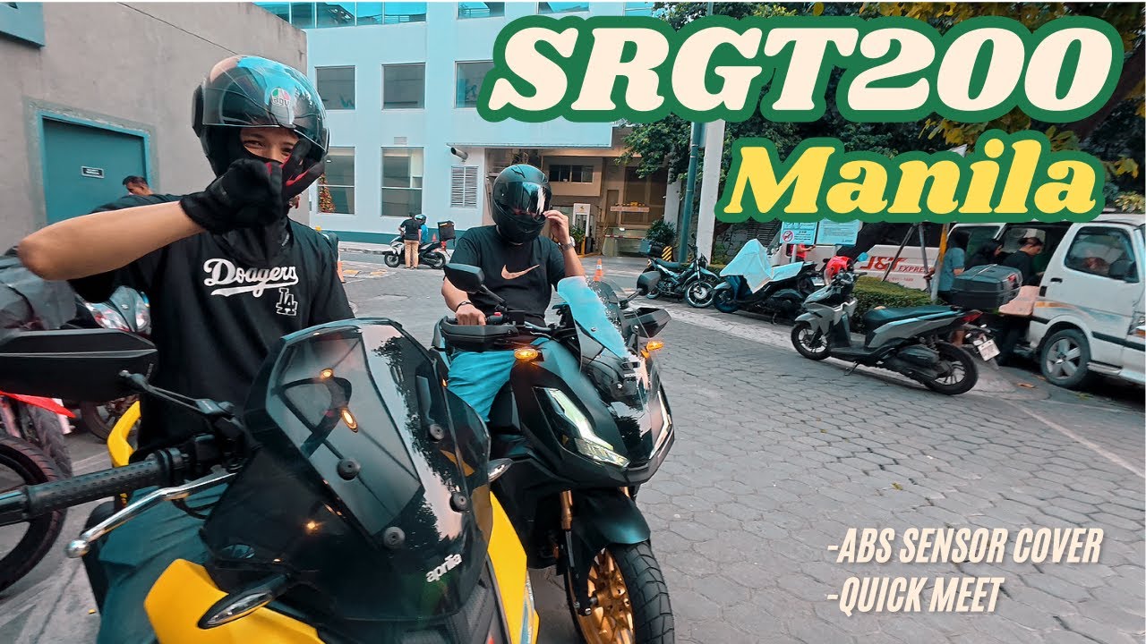 Aprilia SR GT 200 | Быстрая встреча в Маниле 🇵🇭