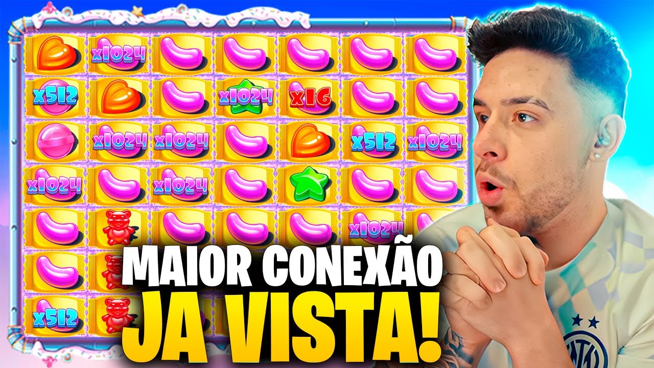 BUXEXA NUNCA TINHA VISTO UMA CONEX&Atilde;O T&Atilde;O GRANDE NO SUGAR RUSH E SE SURPREENDEU