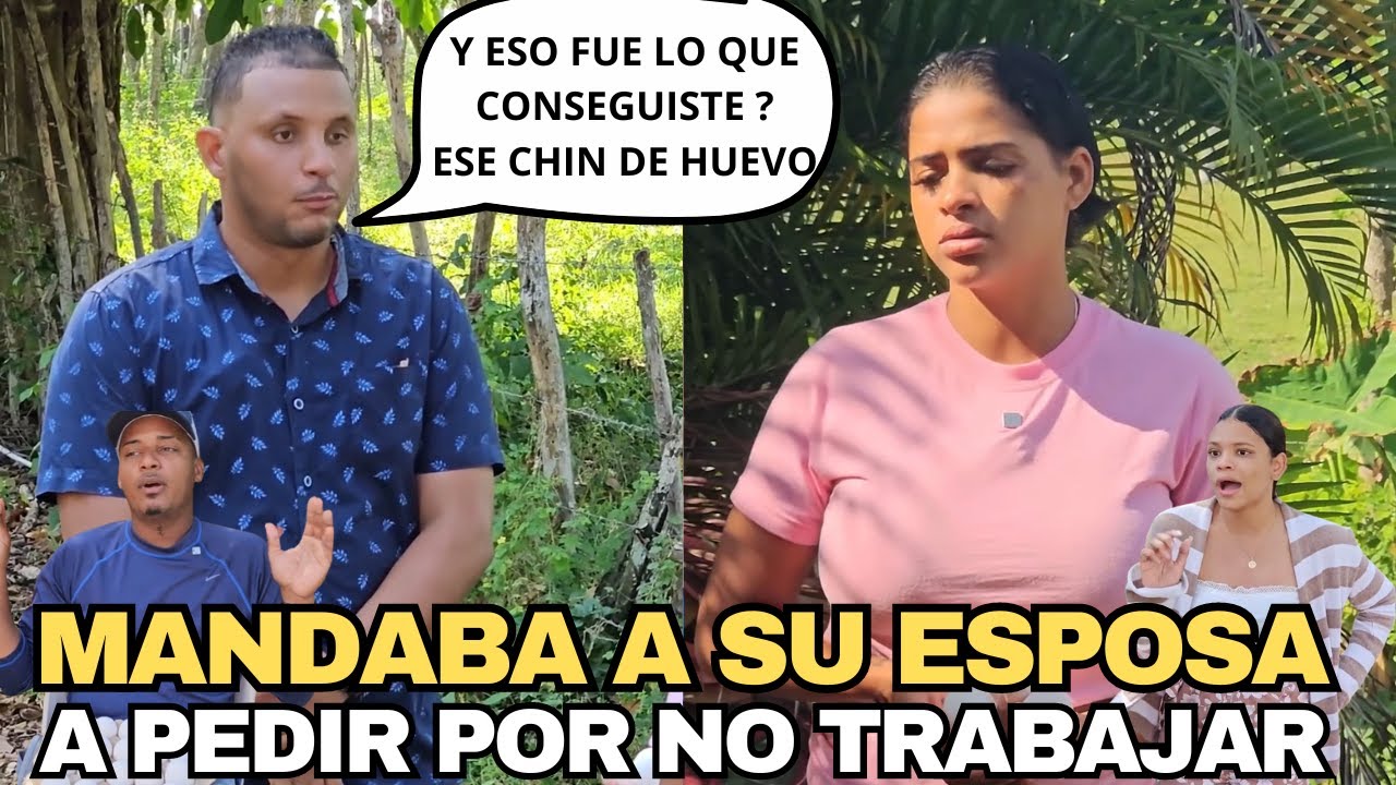 Mandaba a su esposa a pedir comida para el no trabajar #reflexiones #reflexion