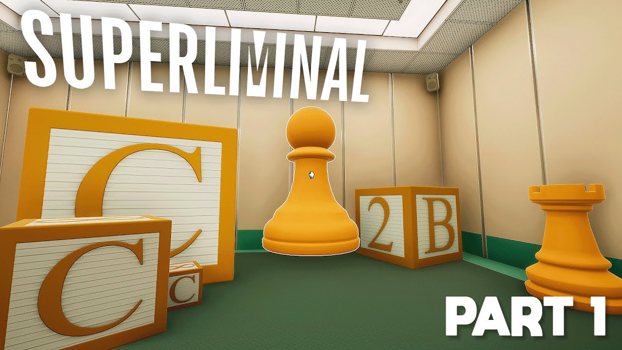 MIND BENDING PUZZLES! | Superliminal pt. 1